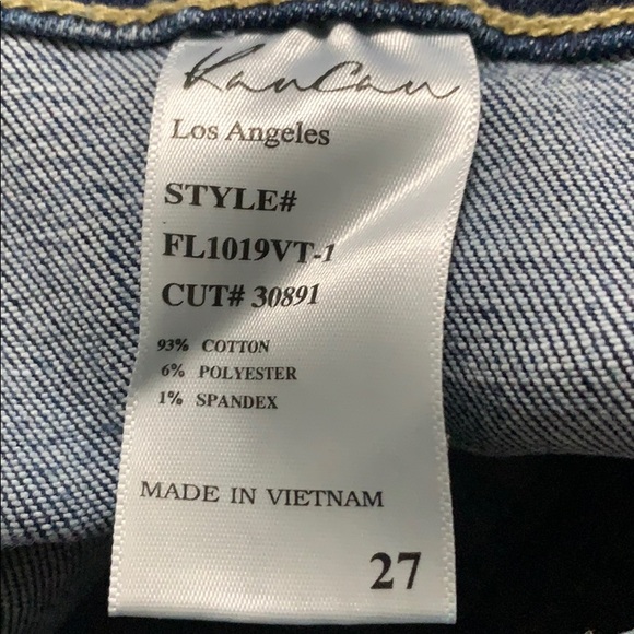 NWT KANCAN HIGH WAIST RAW END JEANS SIZE V… - Picture 7 of 8